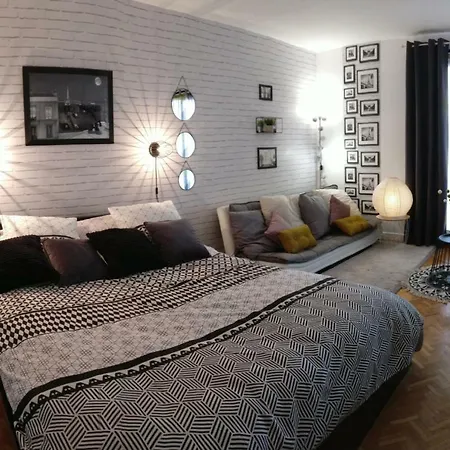 Apartment Le Parisien T1: Antony-berny Balcony Near Orly