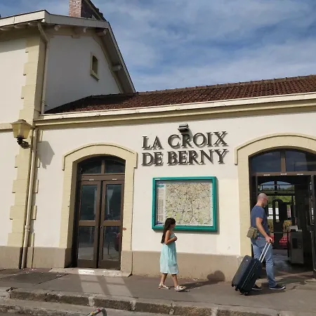 Apartment Le Parisien T1: Antony-berny Balcony Near Orly *